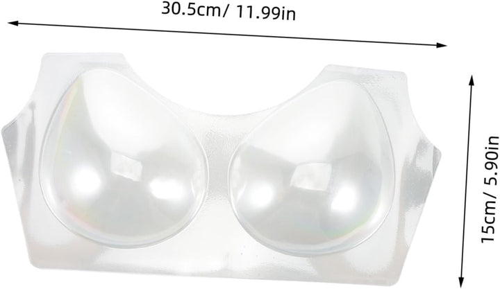 Zerodeko 20stücke Bh-formstützeinsatz Aus Pvc Passender Formhalter Für Bh-verpackung Reisen Und Aufb