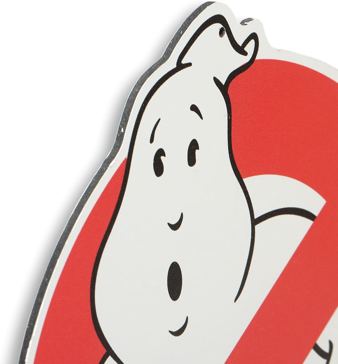 Ghostbusters Metallschild mit klassischem Logo – Vintage-Ghostbusters-Schild für Männerhöhle, Filmzi