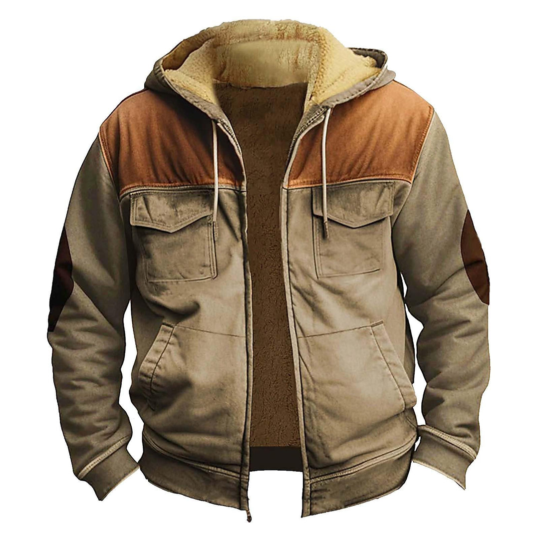 Hoody Herren Cool Mantel Lauschig Langarm Kapuzen Tailliert Kordelzu Hoodie Herren Schlichte Kurz Wi