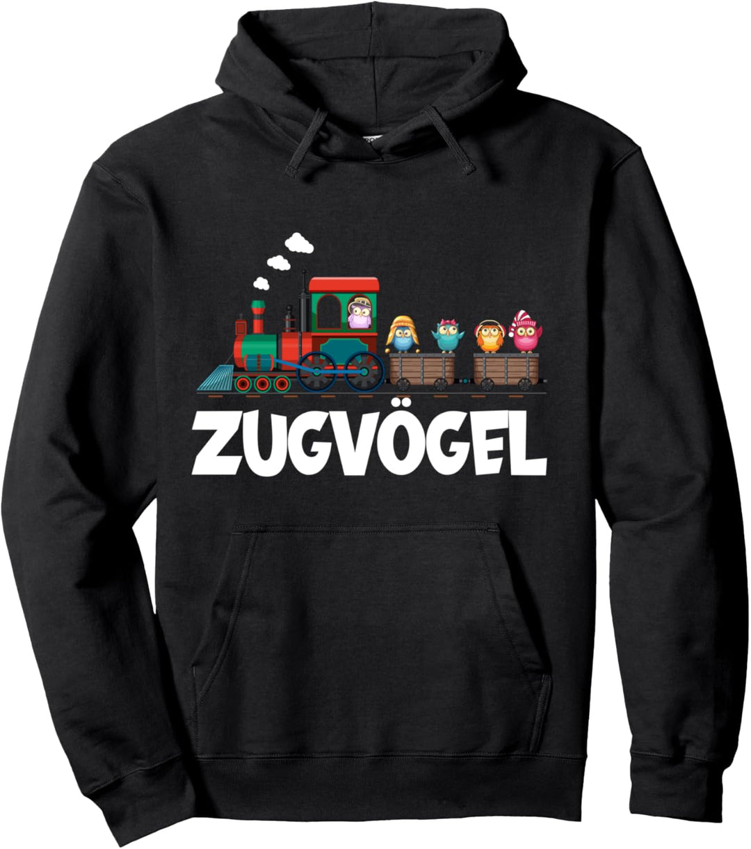 Zugvögel Cartoon Comic nicht nur für Ornithologen Pullover Hoodie