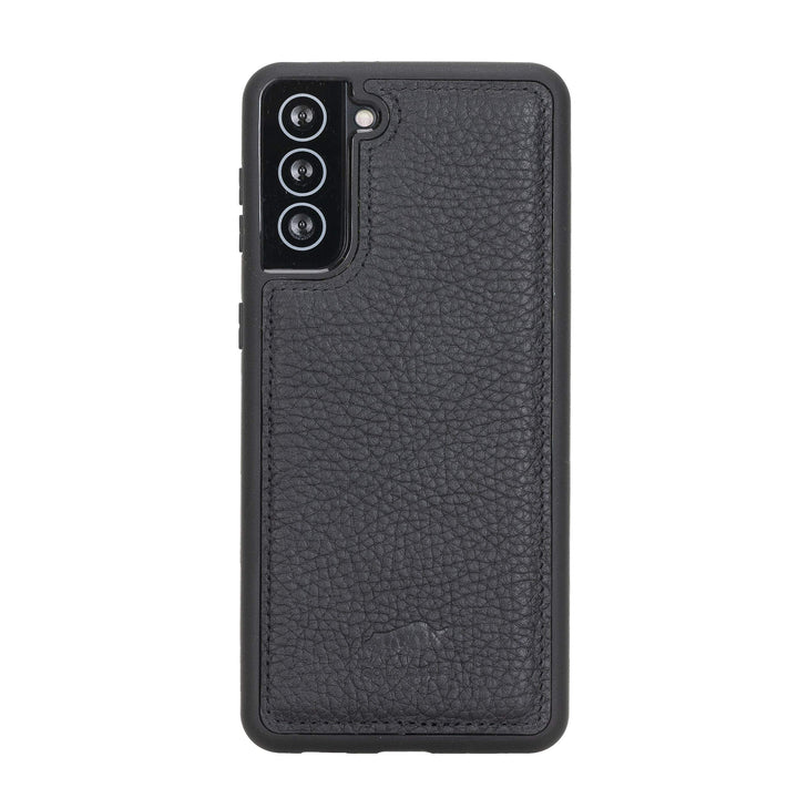 Solo Pelle Lederhülle für das Samsung Galaxy S21 + Plus 5G in 6.7 Zoll Hülle aus echtem Leder, Model