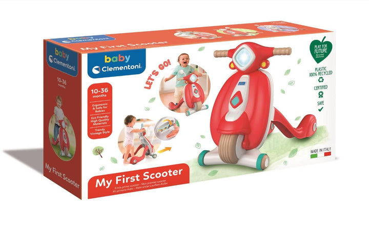 Clementoni Italy Baby, Basic-Lauflernhilfe I Form Von Roller, 10-36 Monate, 17406, Multicolor, S