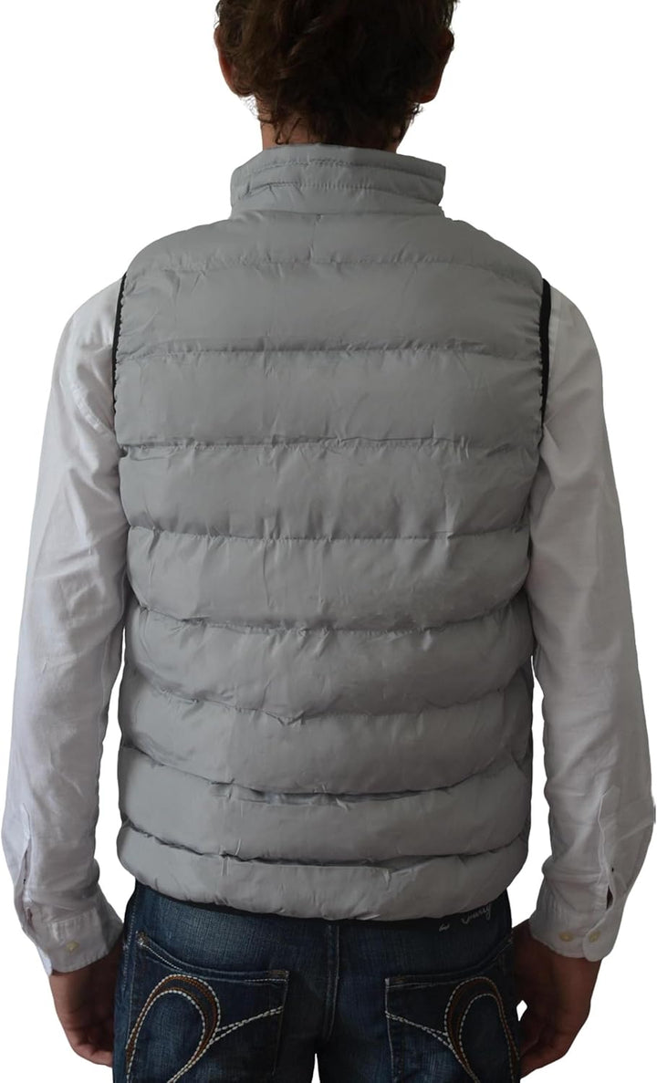 Herren leichte Steppweste Weste Berlin Bodywarmer mit Seitentaschen gesteppt ideal für den Übergang