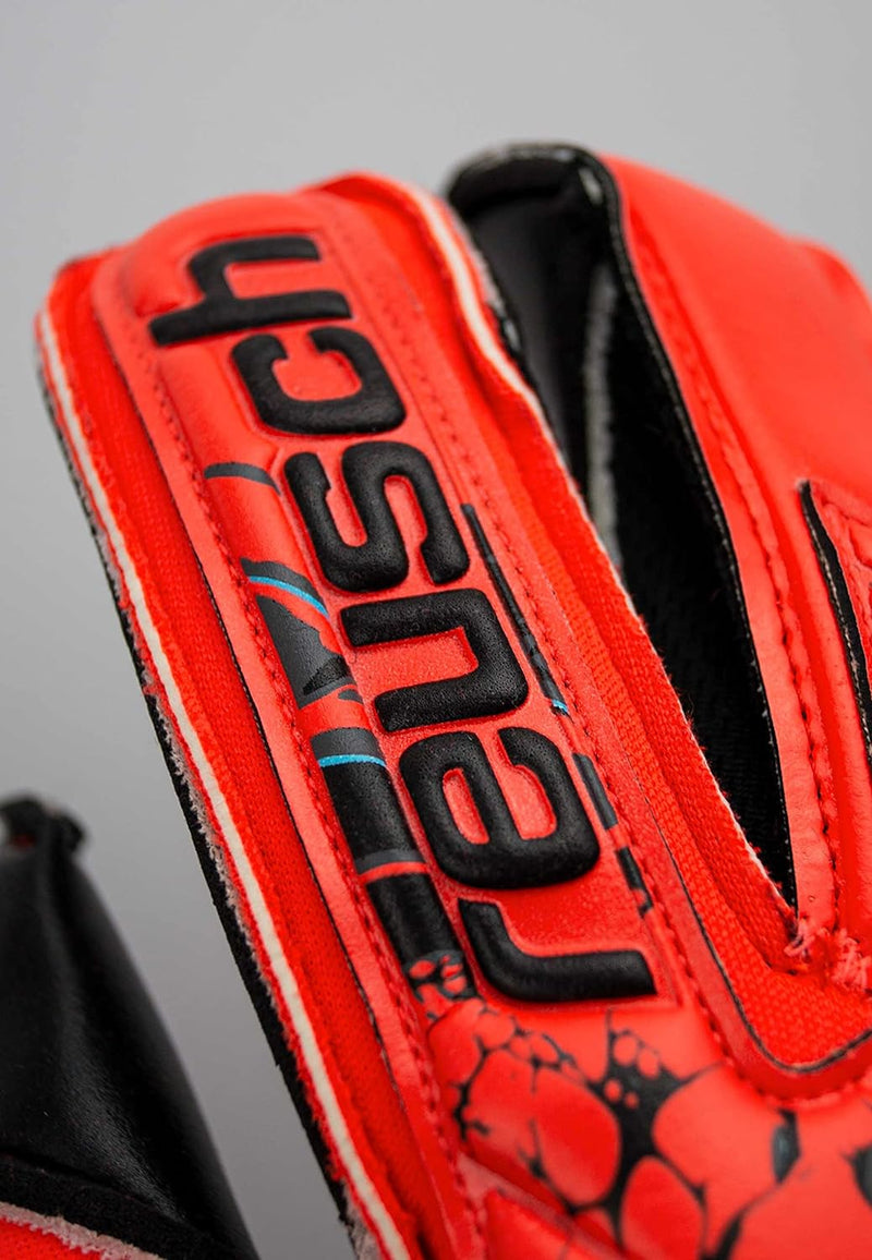 Reusch Unisex – Erwachsene Torwarthandschuhe Attrakt Gold X Evolution Cut mit Hervorragendem Grip un