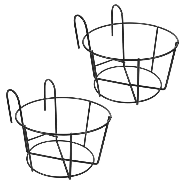 BESPORTBLE 2st Blumentopfständer Pflanzenvase Pflanzenhaken Hängeregal Für Pflanzen Hängekörbe Aus E