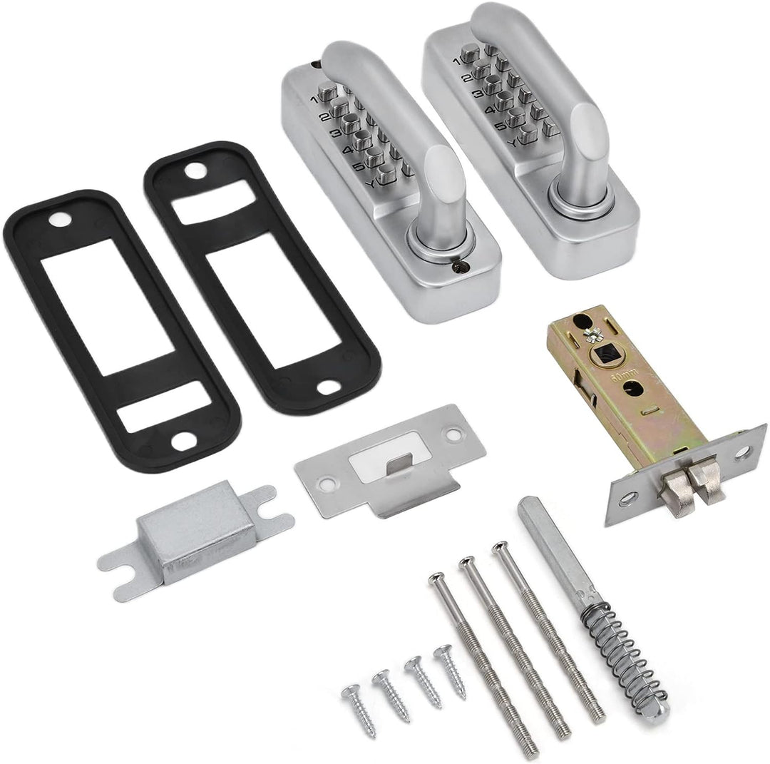 Mechanisches Tastaturschloss mit Tasten, Doppelseitiger Griff, Mechanisches Zahlenschloss, Mechanisc