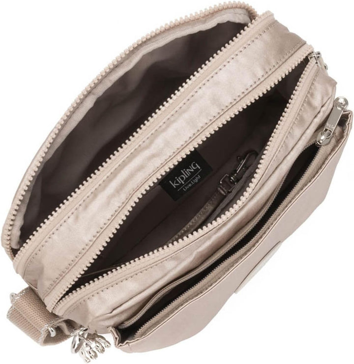 Kipling Damen Abanu M Tasche, Metallic Glow, 24x17x9 cm (B x H T) EU, Metallic Glow