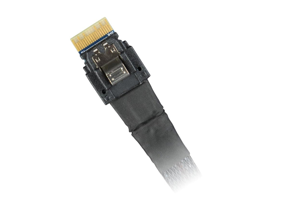 ICY DOCK MB306L-B Datenkabel - 1x SlimSAS SFF-8654 4i zu 1x SlimSAS SFF-8654 4i Länge 50cm 1x SlimSA