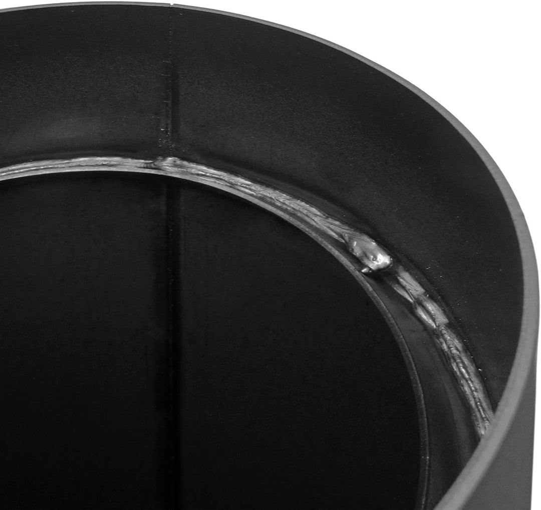 raik Rauchrohr/Ofenrohr mit Zugregulierung, Tür und Kondensatring Durchmesser 150 mm 1000 mm Länge S