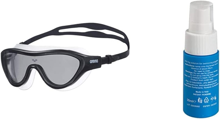 ARENA The One Mask Anti-Fog Schwimmmaske für Erwachsene, Schwimmmaske mit Grossen Gläsern & Instant