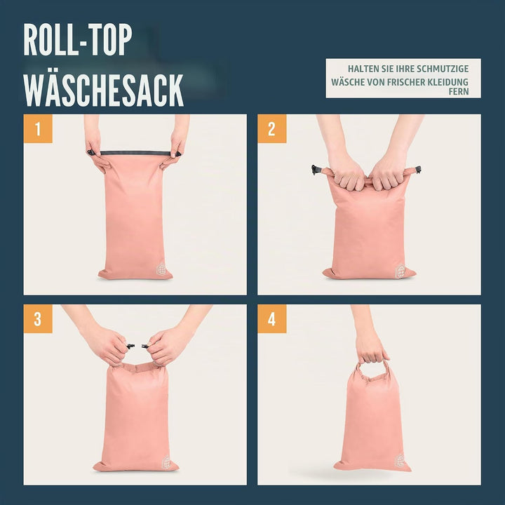Kompressions-Packwürfel-Set für Reisen – leichter, robuster Kleidung-Organizer für Handgepäck und Ko