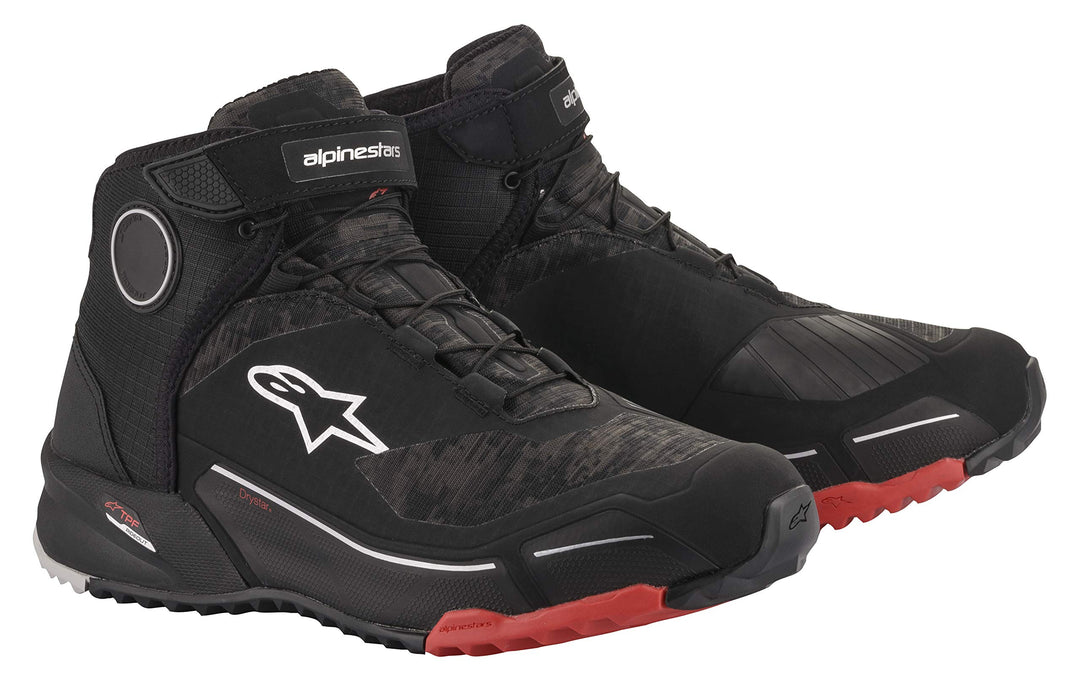 Alpinestars CR-X Drystar Motorradschuhe 37 EU Schwarz, 37 EU Schwarz