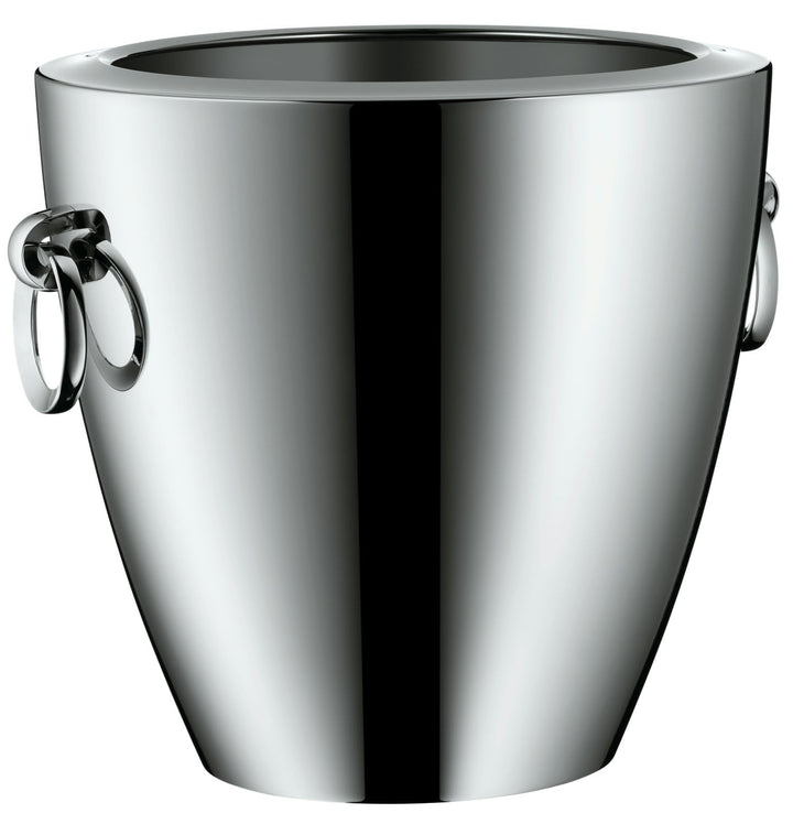 WMF Jette Champagnerkühler doppelwandig 24 cm, Sektkühler, Edelstahl Cromargan poliert Single, Singl