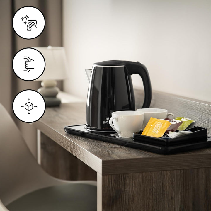 Royal Catering RC-HKS01 Wasserkocher Kaffee- und Teestation 1,2 L 1800 W kabellos