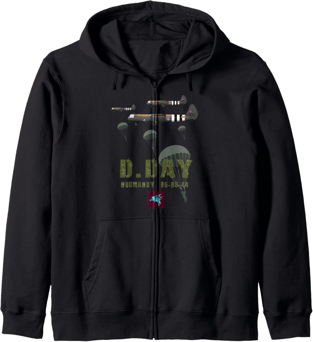 6th Airborne Division D-Day Horsa invasion normandy WW2 Kapuzenjacke