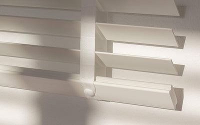 PVC Jalousie in Holzoptik | Rollos & Jalousien Jalousien in Wood-Optik | Fauxwood Jalousie | 50 mm L