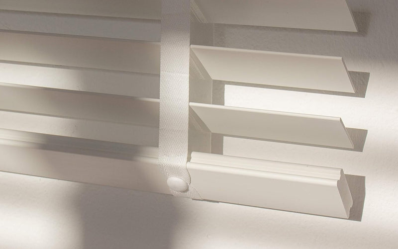 PVC Jalousie in Holzoptik | Rollos & Jalousien Jalousien in Wood-Optik | Fauxwood Jalousie | 50 mm L