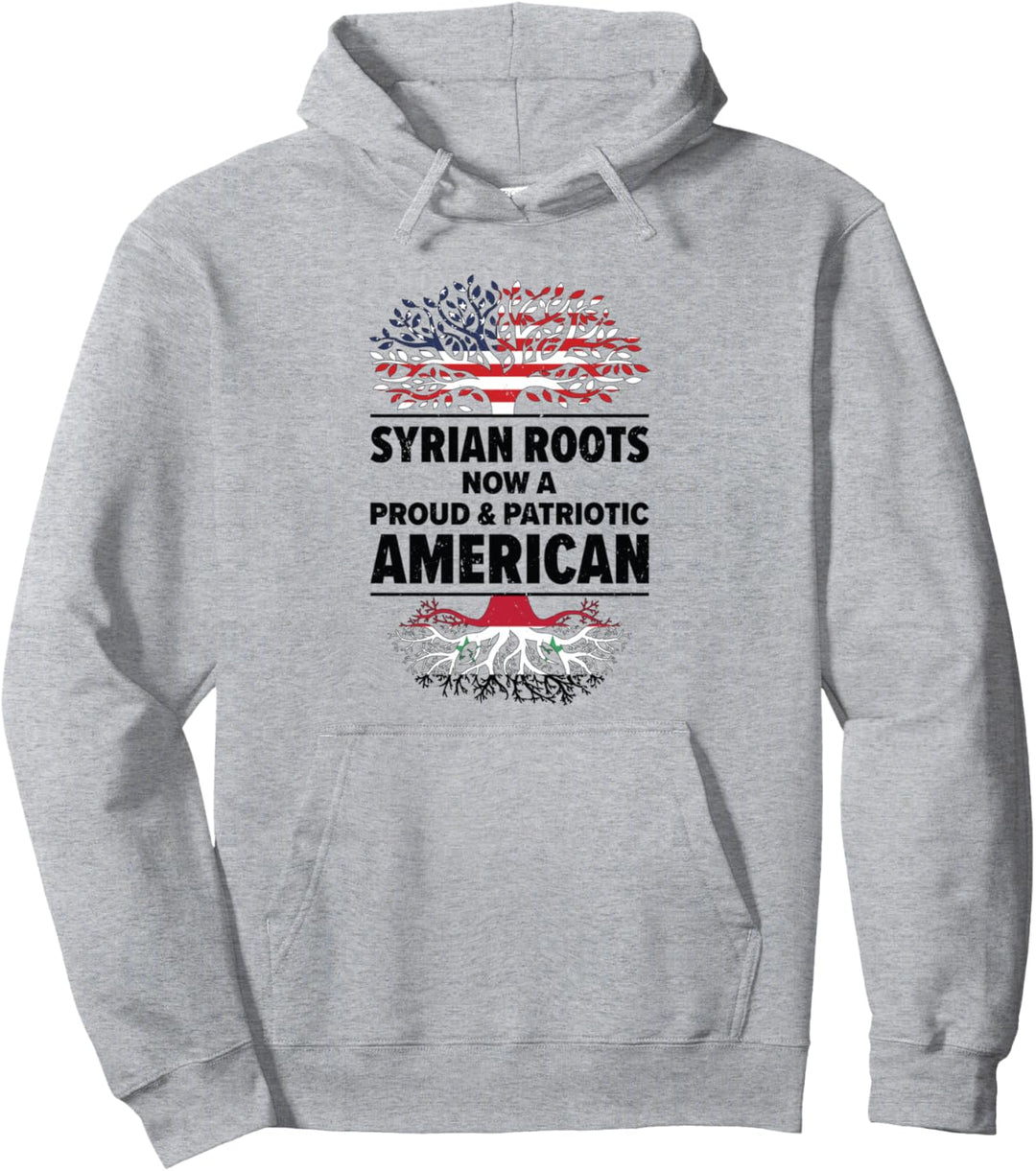 US-Flagge, Syrien, US-Flagge Pullover Hoodie