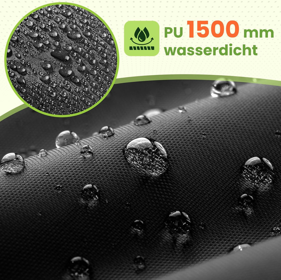 IPSXP Fahrradabdeckung,Schwergewicht 210D Oxford Fahrrad Abdeckungen Wasserdicht,Wasserdicht, Schnee