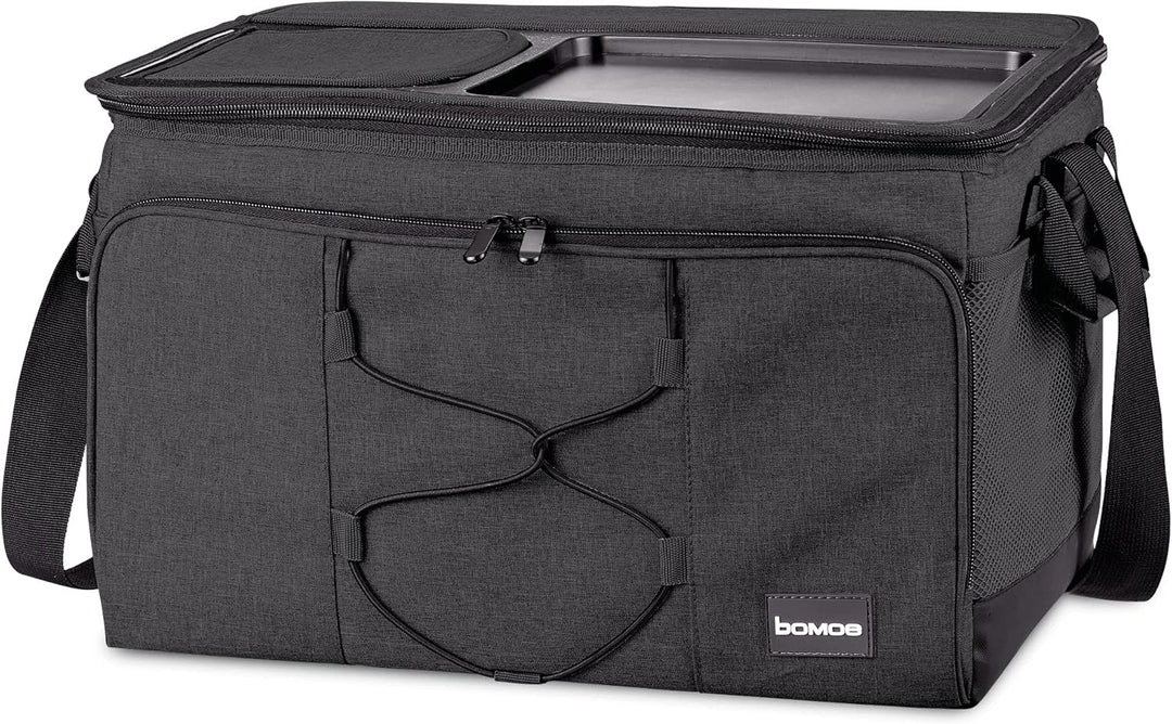 bomoe Kühltasche faltbar 25l/45l/52l - Outdoor Kühlbox 16h Kühlfunktion mit Trageriemen, wasserdicht