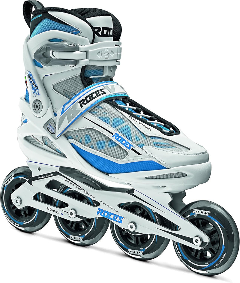 Roces Damen Inlineskates Xenon W 37 White-Norse Blue, 37 White-Norse Blue