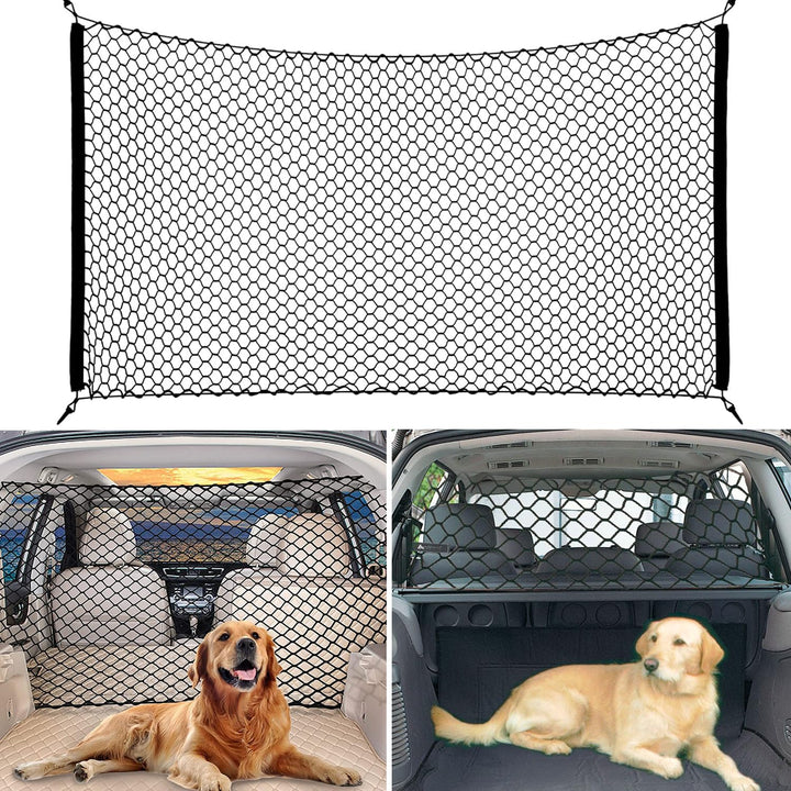 bangminda Trennnetz für den Kofferraum von Haustieren Schutzgitter Auto Barriere Trennnetz Hundegitt