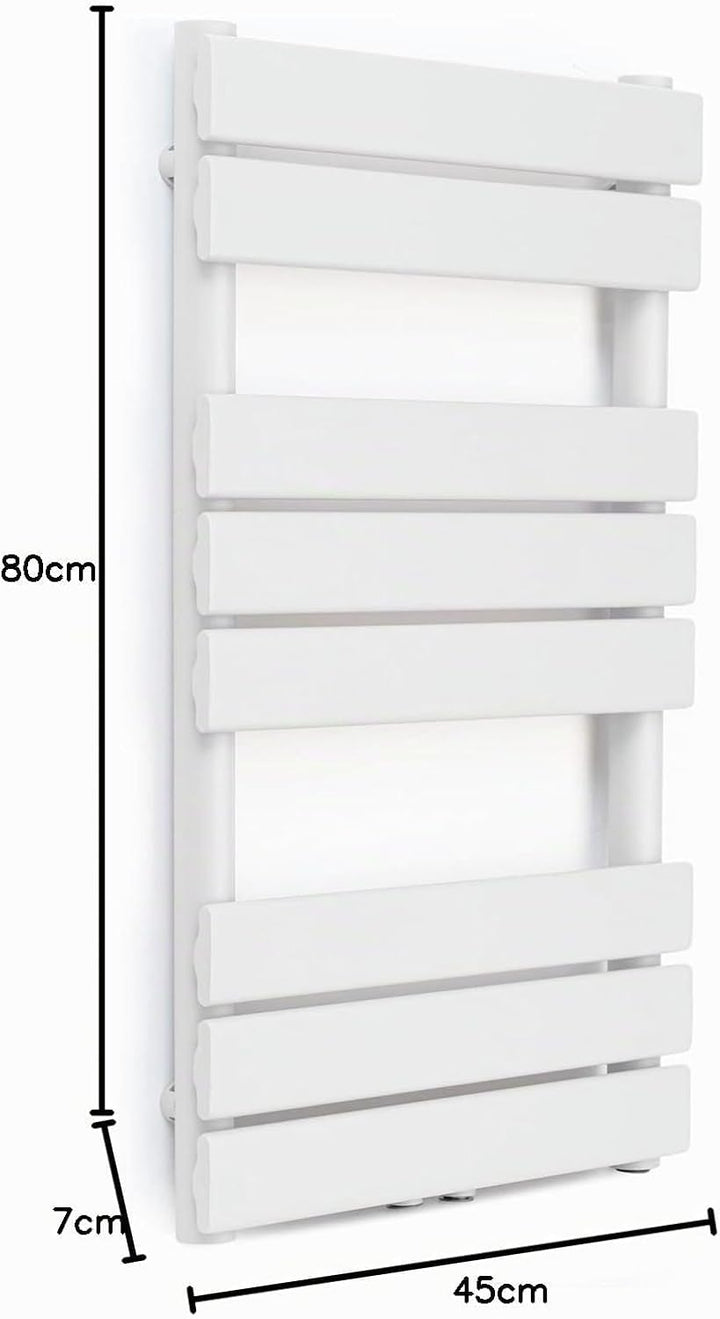 Blumfeldt Badheizkörper, Design Heizkörper Flach, Sparsamer Flachheizkörper Vertikal, Wand-Röhrenhei