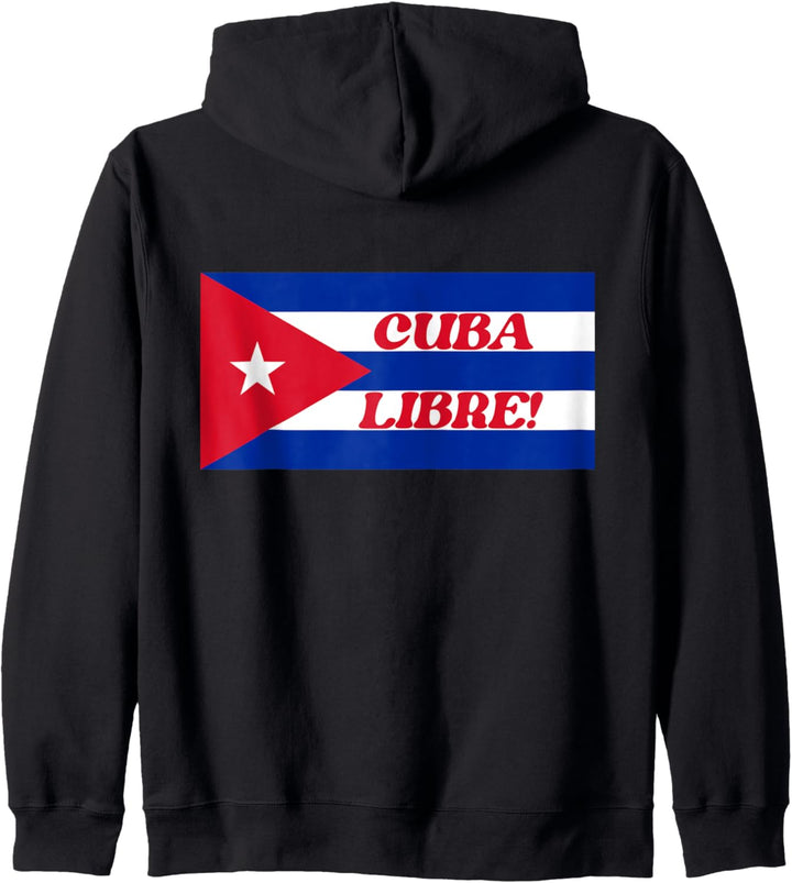 Cuban Flag Cuban Freedom Cuba Revolution Cuba Libre Freedom Kapuzenjacke