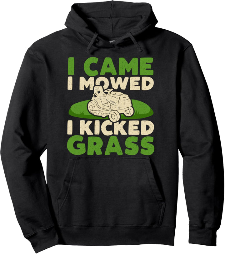 Rasenpflege Garten Gärtner - Landschaftsgärtner Rasenmäher Pullover Hoodie