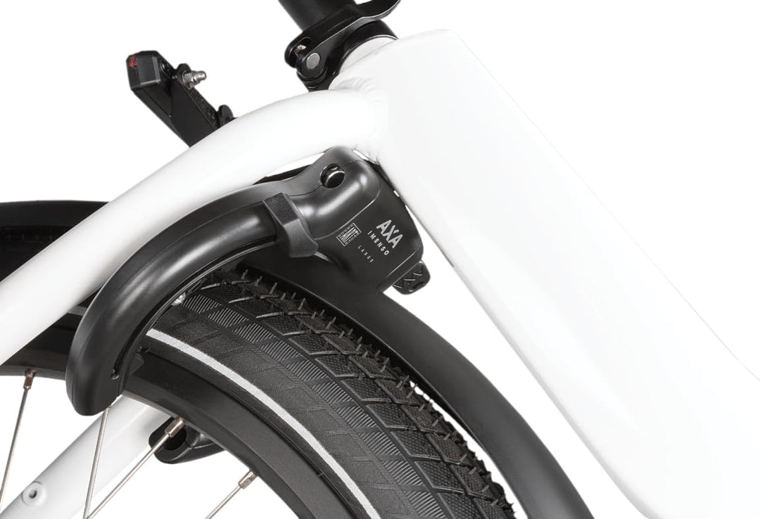 AXA Imenso X Large Retractable Rahmenschloss – Schlüssel ist Abziehbar – Breite Öffnung 70 mm – Sich