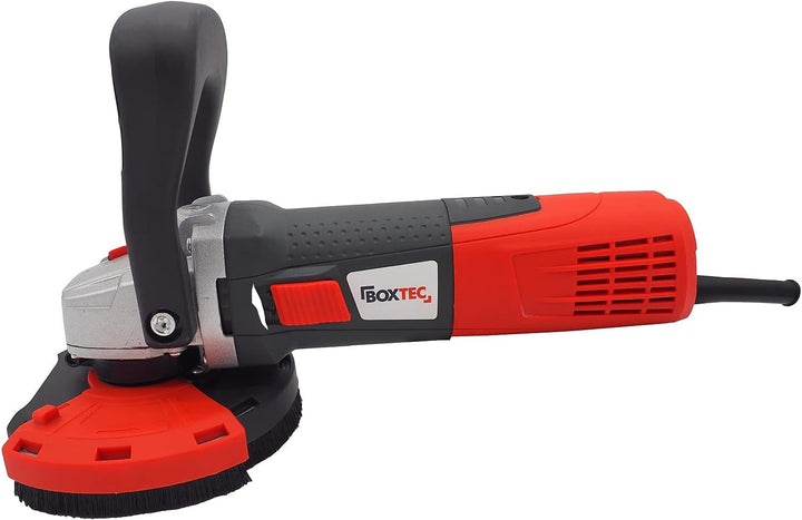 Betonschleifer 125 mm Sanierungsfräse Betonfräse 1.400W mit Drehzahlregelung und Absaughaube, Set mi