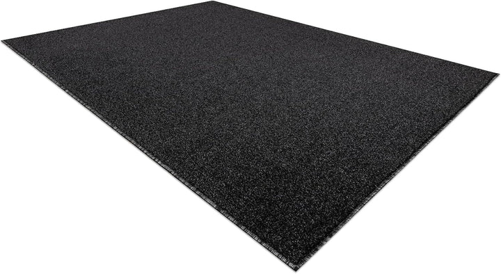 rugsx Eton Plus Teppich - Einfarbig & Schlicht in Anthrazit - Weich & Modern für Wohnzimmer & Schlaf