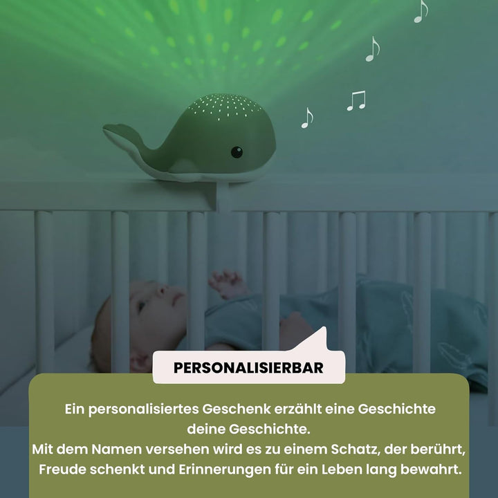 Personalisierbarer Wally Sternenhimmel Projektor Grün – Sternenlicht Projektor Meeres-Wasserprojekti