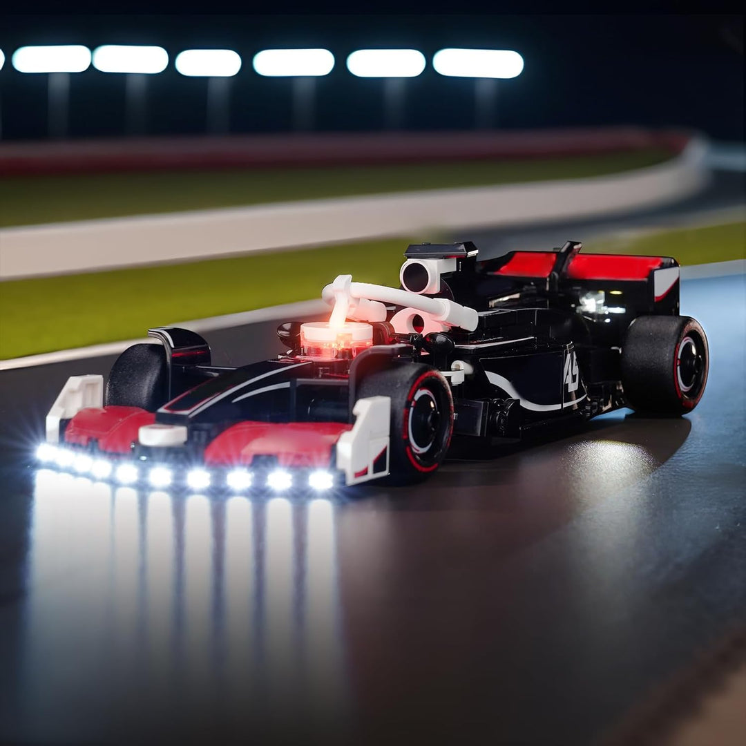 Led Licht Set Kompatibel mit Lego MoneyGram Haas F1 Team VF-24 Race Car 77250 (Kein Modell), Dekorat