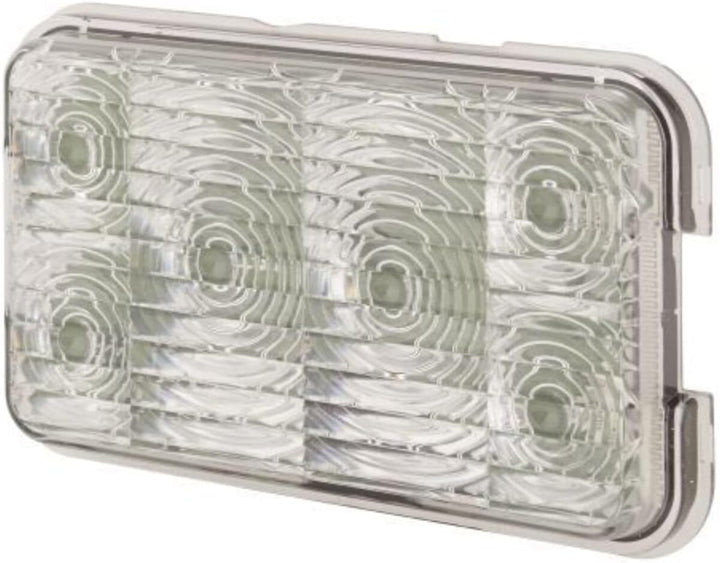 HELLA - Heckleuchte "Krone" - Hybrid - 24V - Anbau/geschraubt - Lichtscheibenfarbe: glasklar - Steck