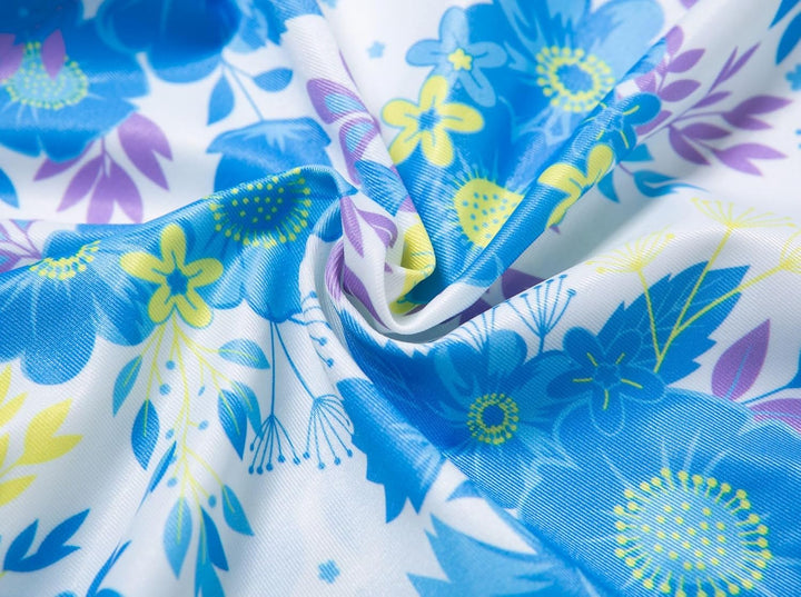 BONVERANO Baby Mädchen Recycelter Badeanzug mit einem durchgehendem Reissverschluss UV-Schutz 50+ 3-