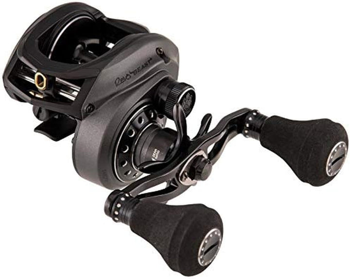 Abu Garcia Revo Beast Low Profile Baitcastrolle – Süsswasser-Raubfischrolle für grosse Hechte, Zande