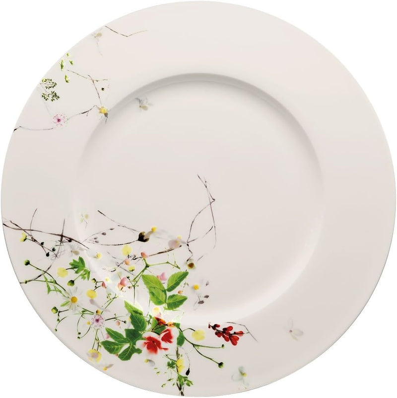 Rosenthal Brillance Fleurs Sauvages Platzteller 33 cm Fahne