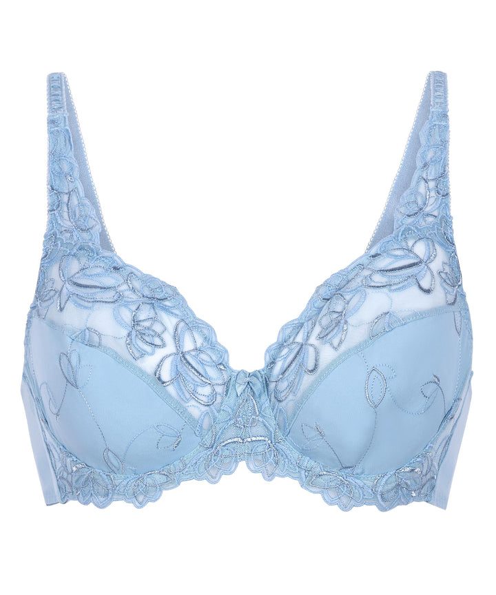 Hunkemöller Unwattierter Bügel-BH Diva 70B Bel Air Blue, 70B Bel Air Blue
