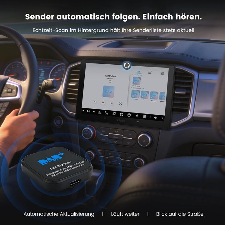ATOTO AC-4475 DAB+ Radio Empfänger - spezifiziert für ATOTO A6/S8