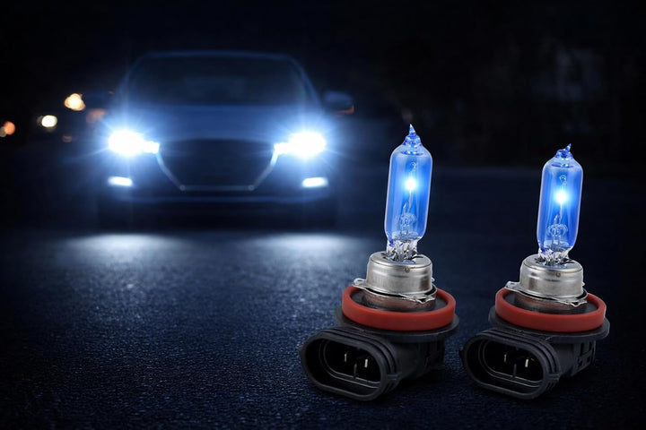 MARUTA SUPER WHITE H1 12V 55W Halogenlampe für Scheinwerfer, Fernlicht, 5500K Xenon-Effekt, langlebi