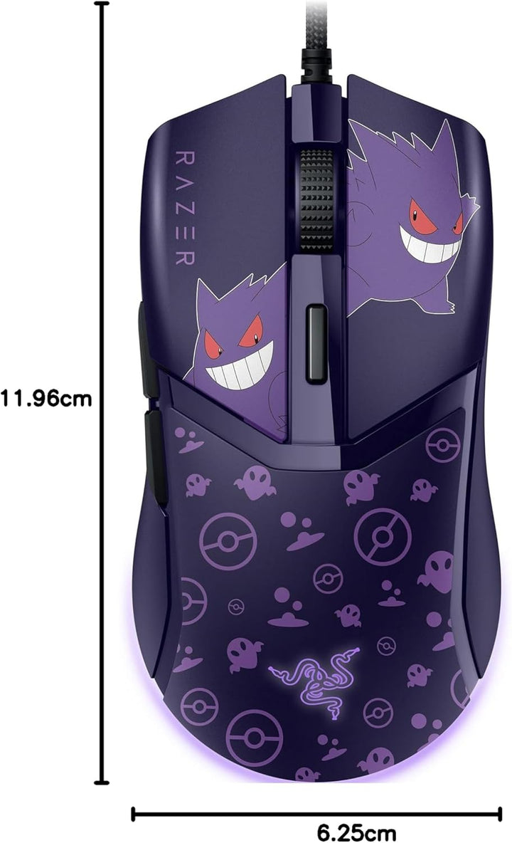 Razer Cobra Gengar Edition - Leichte kabelgebundene Gaming-Maus - 8500 DPI Sensor - 58g - optische M