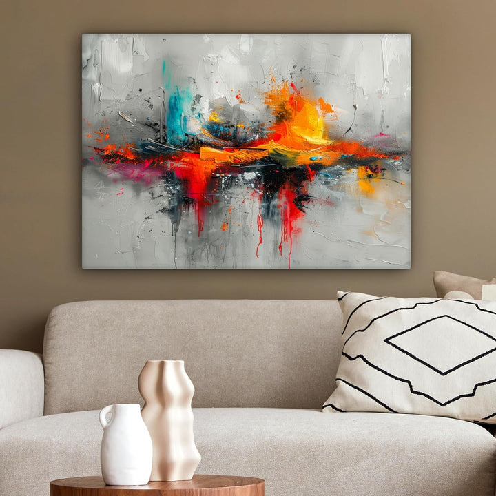 MuchoWow© Leinwandbild 70x50 cm Dekoration Wohnzimmer Bilder Pictures Wall Decoration Living Room Wo