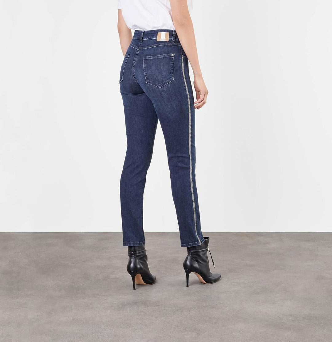 Mac Damen Jeans Melanie Feminine Fit darkblue (83) 38/34