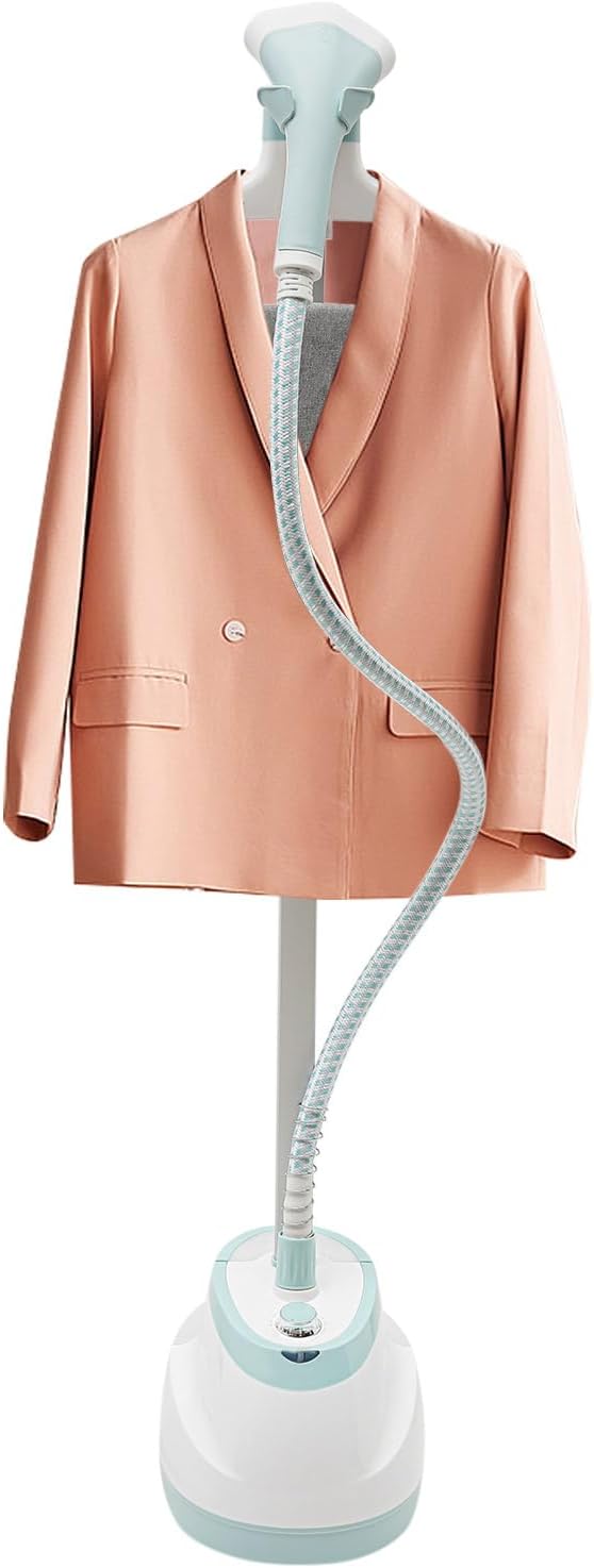 Professioneller Stehender Dampfgarer für Kleidung mit Bügelbrett kann Seide Fasern Nylon Polyester F