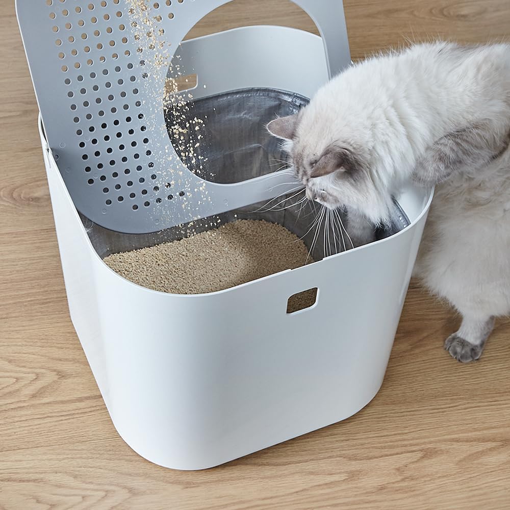 Modkat Litter Box Perfect Fit Wiederverwendbare Liner mit Griffen, 3er-Pack