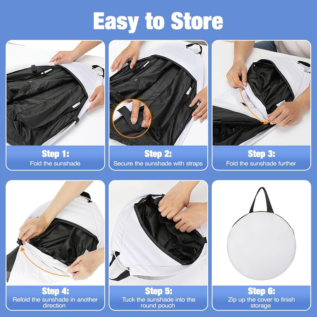 MoKo Laptop Sonnenschutz &amp; Sichtschutz, Tragbare Wasserabweisende Laptop Haube für Outdoor &amp; Reisen,