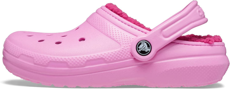 Crocs Unisex Kinder Baya Lined T Clogs 28/29 EU Taffy Pink, 28/29 EU Taffy Pink