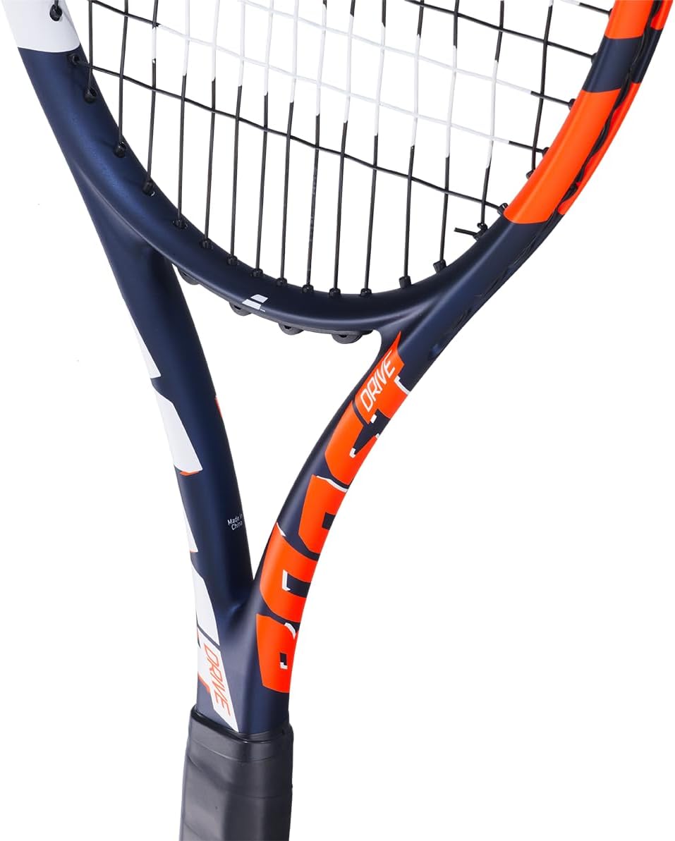 Babolat, Tennisschläger Modell Boost Drive, Leichter Graphitrahmen, Grosses Schlägerkopf, Besaitungs