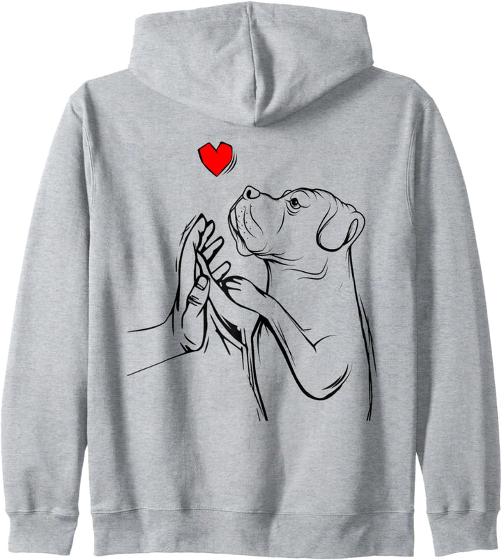 Cane Corso Hunde Liebe Frauchen Kapuzenjacke